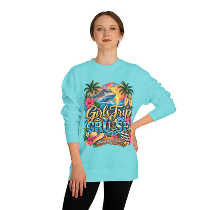 Girls Trip Cruise Sweatshirt — Tropical Cruise Crewneck