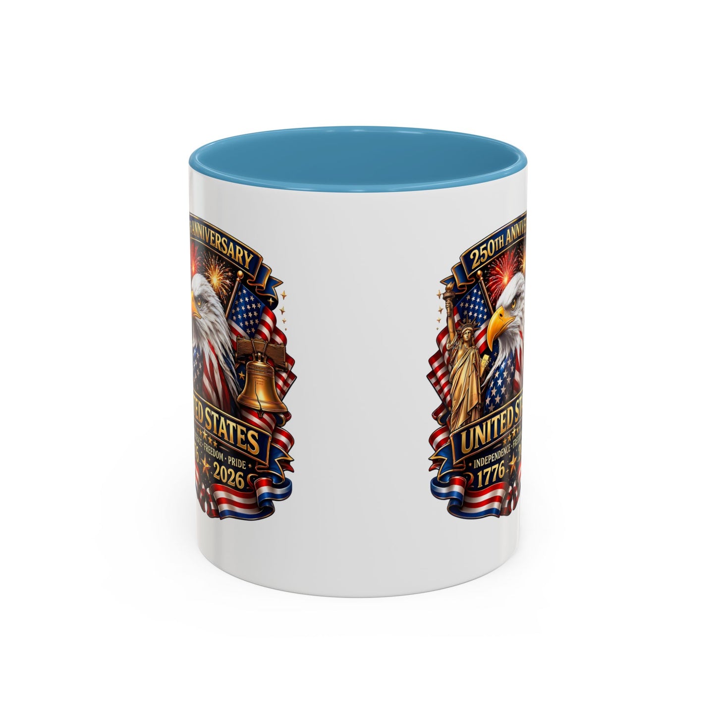 250th Anniversary United States Eagle Coffee Mug – Patriotic 1776–2026 Accent Mug