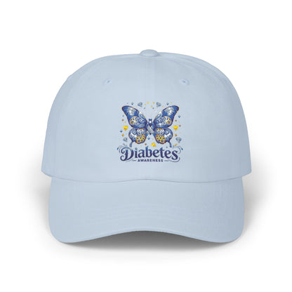 Diabetes Awareness Butterfly Dad Cap