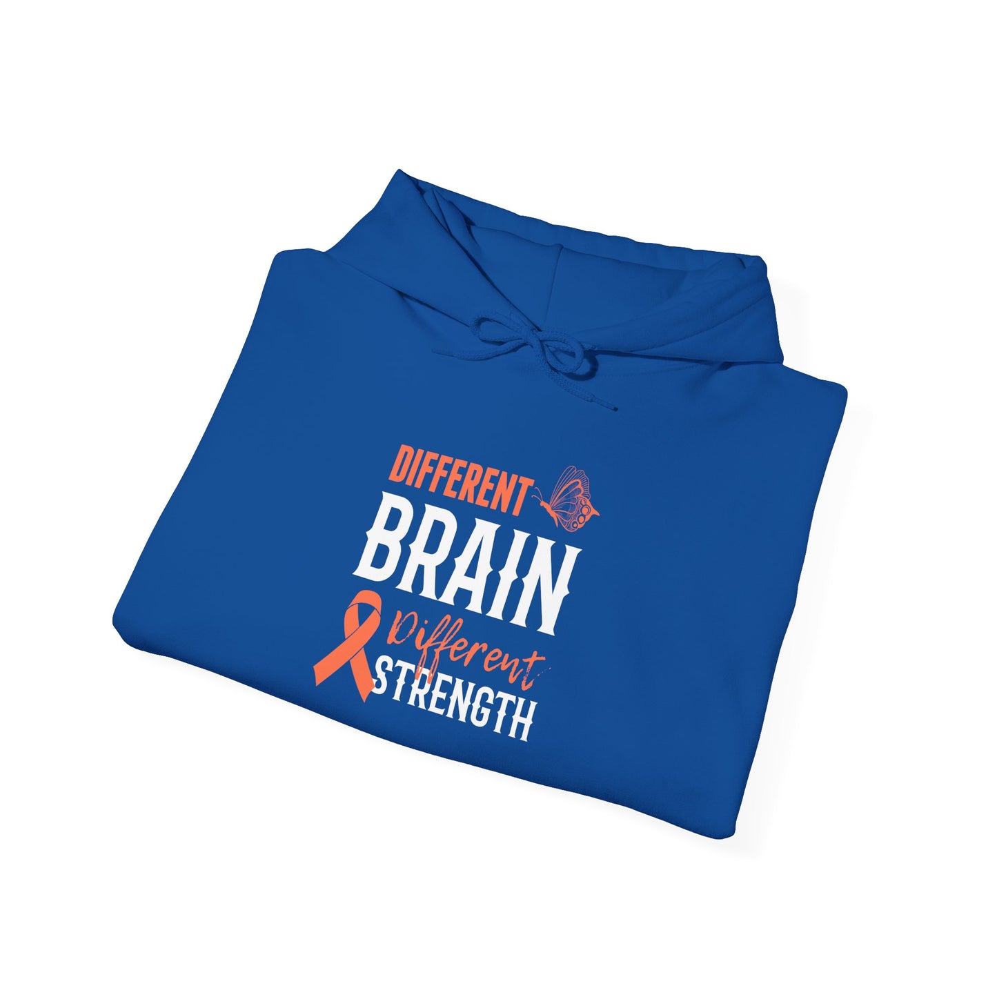 Different Brain Different Strength Hoodie