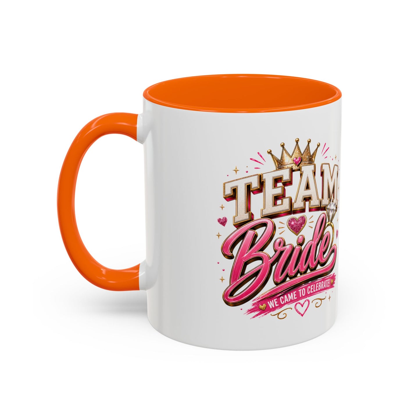 Team Bride Coffee Mug — 'Team Bride' Bachelorette Accent Mug (11/15oz)