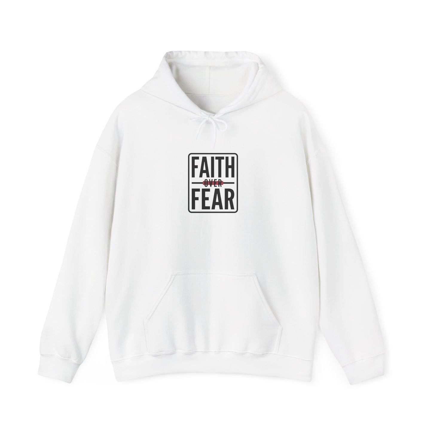 Faith Over Fear Hoodie | hometown pride, rivalry humor