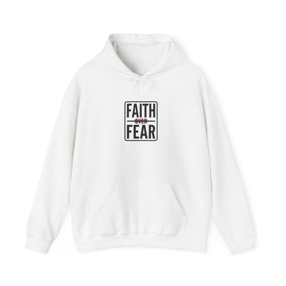 Faith Over Fear Hoodie | hometown pride, rivalry humor