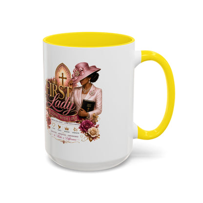 First Lady Church Coffee Mug — Inspirational Faith & Sunday Best Design