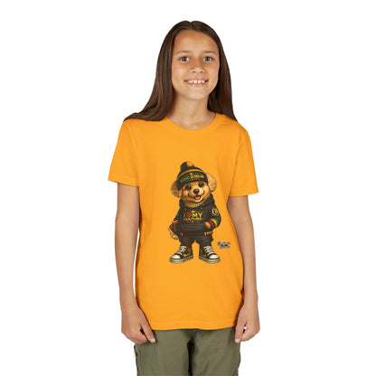 Youth Bear Graphic Tee – "I Love My Culture" Urban Streetwear
