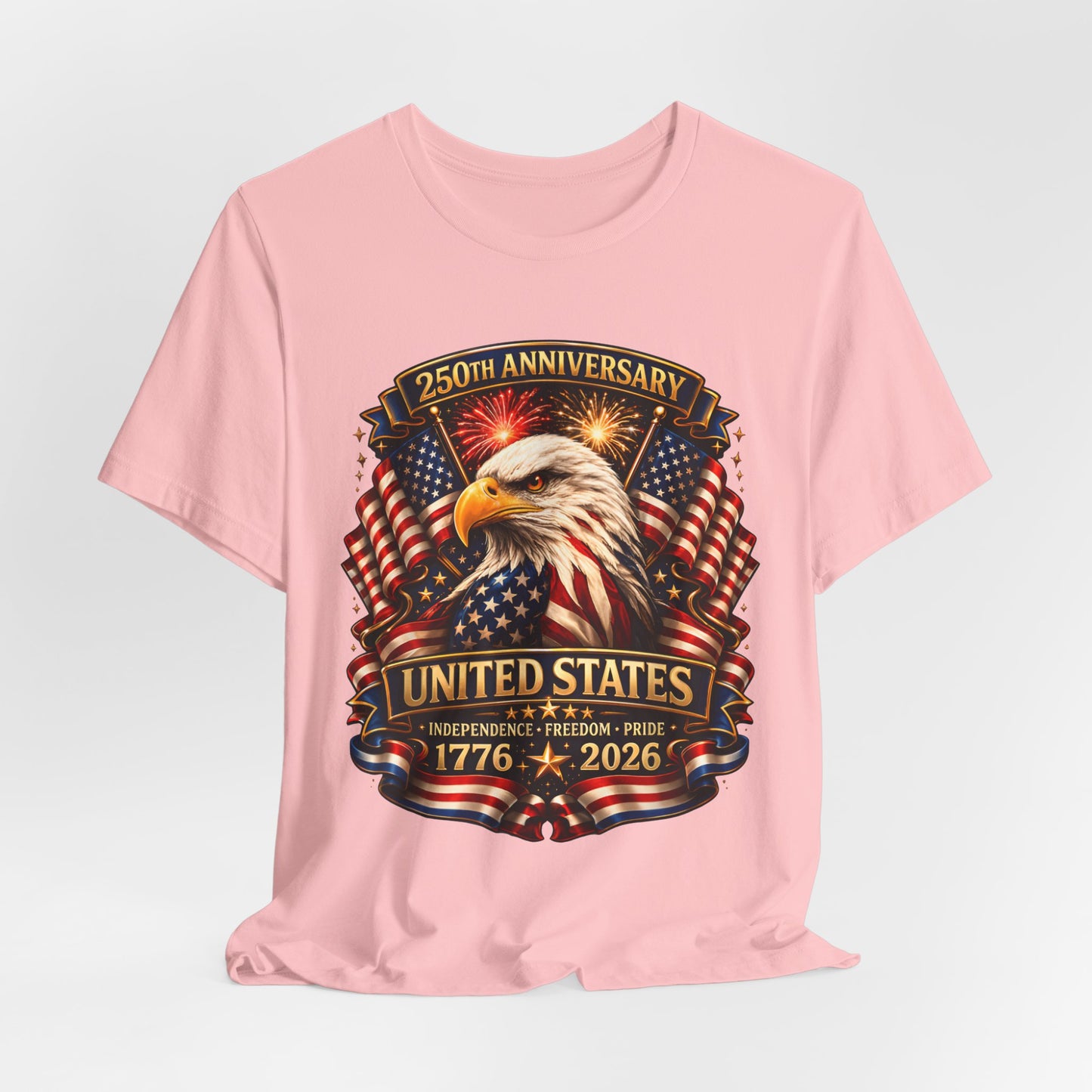1776–2026 United States 250th Anniversary Eagle T-Shirt