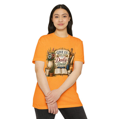 Daily Bread T-Shirt — Vintage Kitchen Bible Design