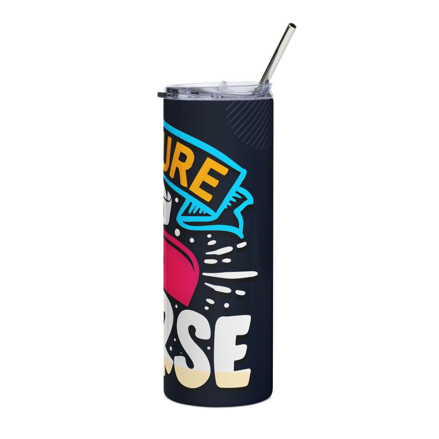 20oz Stainless Tumbler — “Future Nurse” Cute Nursing Graduation Travel Cup