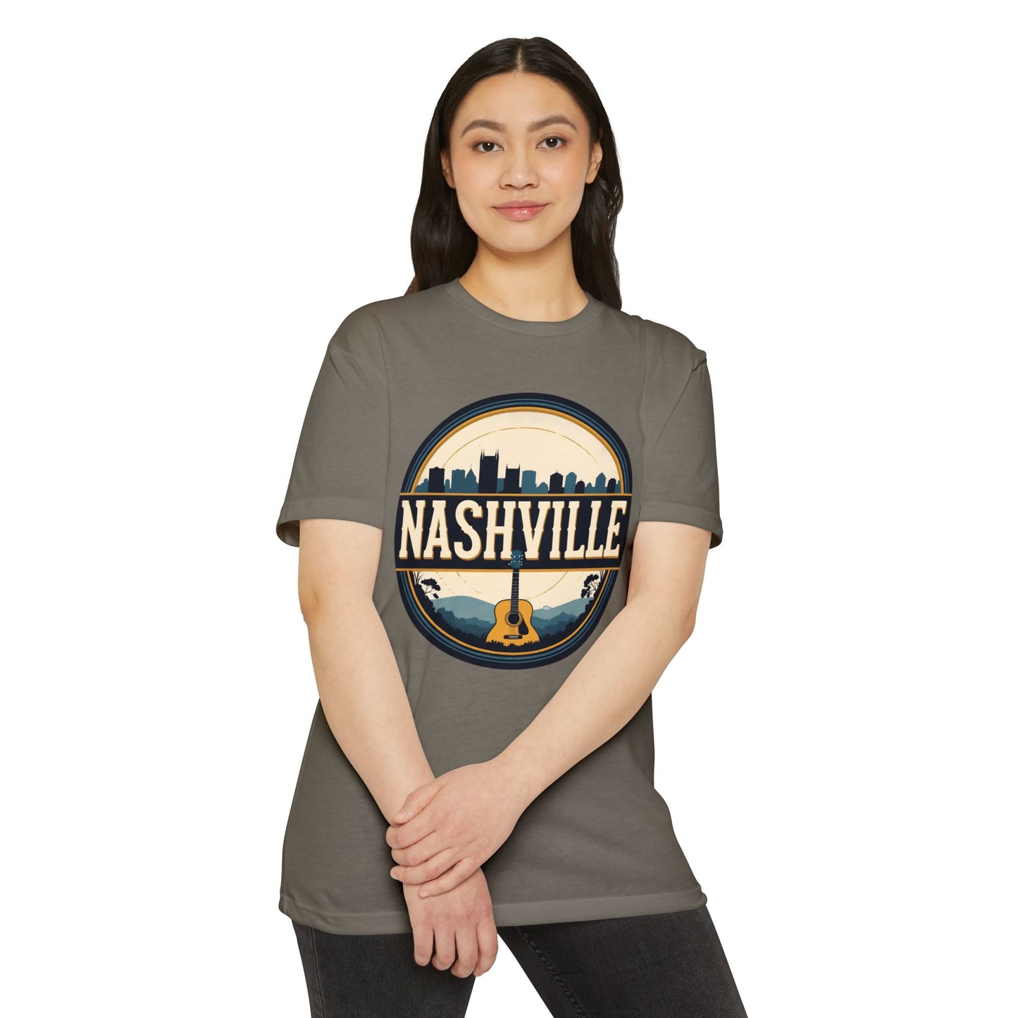 Nashville Skyline Guitar T-Shirt