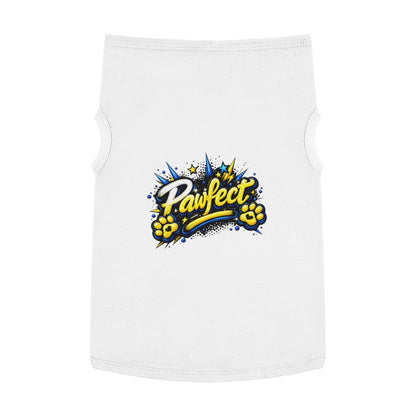 Pawfect Pet Tank Top — Cute Paw Print Dog & Cat Shirt