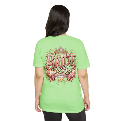 Bride to Be T-Shirt — Floral Crown Bachelorette Tee