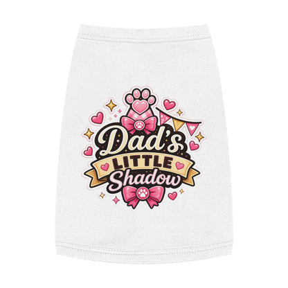 Dad's Little Shadow Pet Tank Top