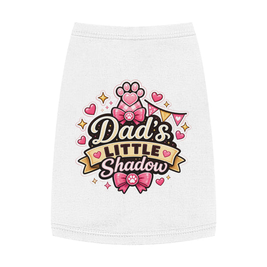 Dad's Little Shadow Pet Tank Top