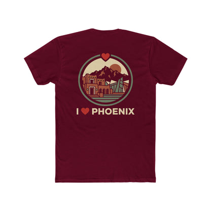 I  Phoenix Retro Skyline Tee — Vintage Arizona City Pride T-Shirt