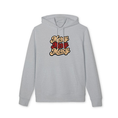 Mercy Mercy Mercy Hoodie — Retro Script Graphic Pullover
