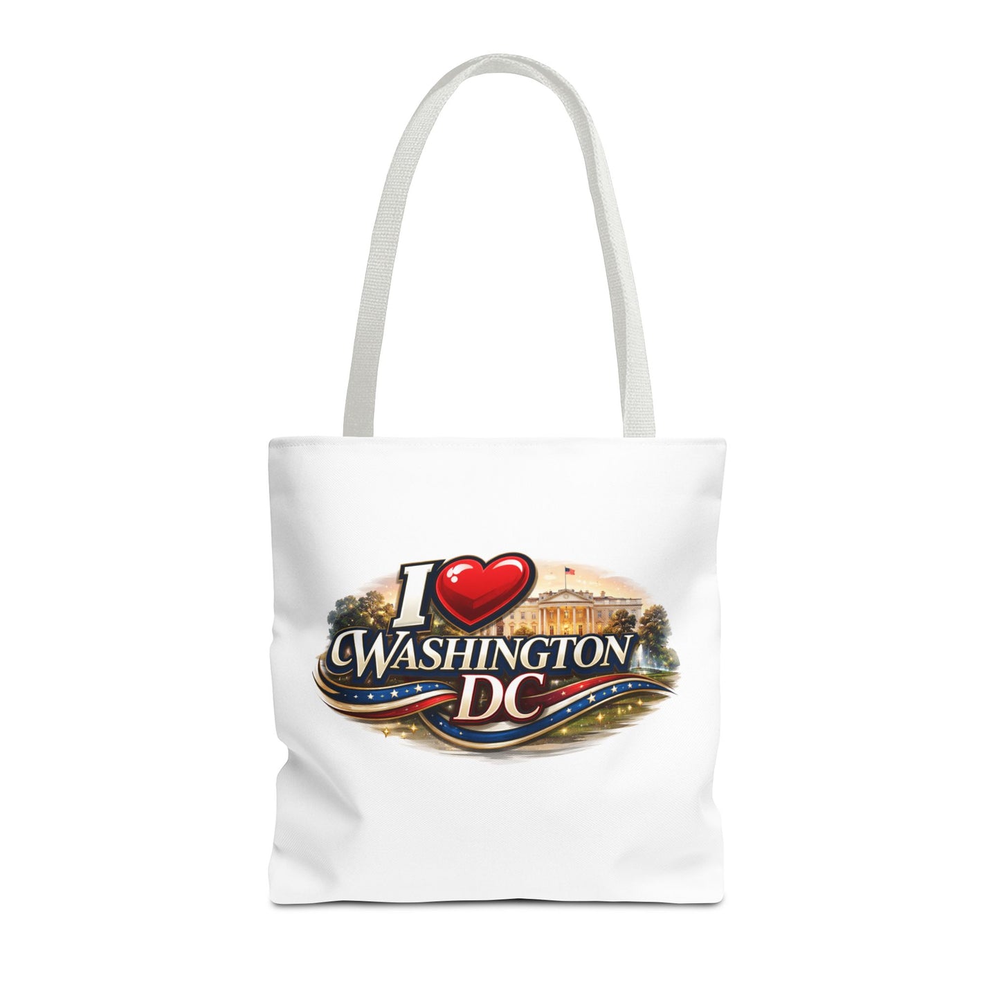 I  Washington DC Tote Bag — Souvenir City Landmark Shopper