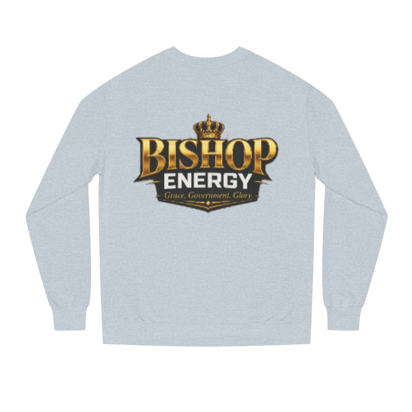 Bishop Energy Crewneck Sweatshirt — Gold Crown Logo Streetwear