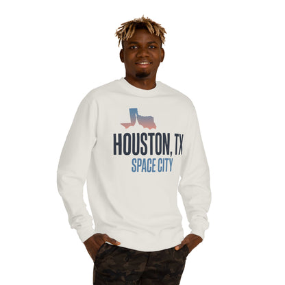 Houston, TX Space City Crewneck Sweatshirt