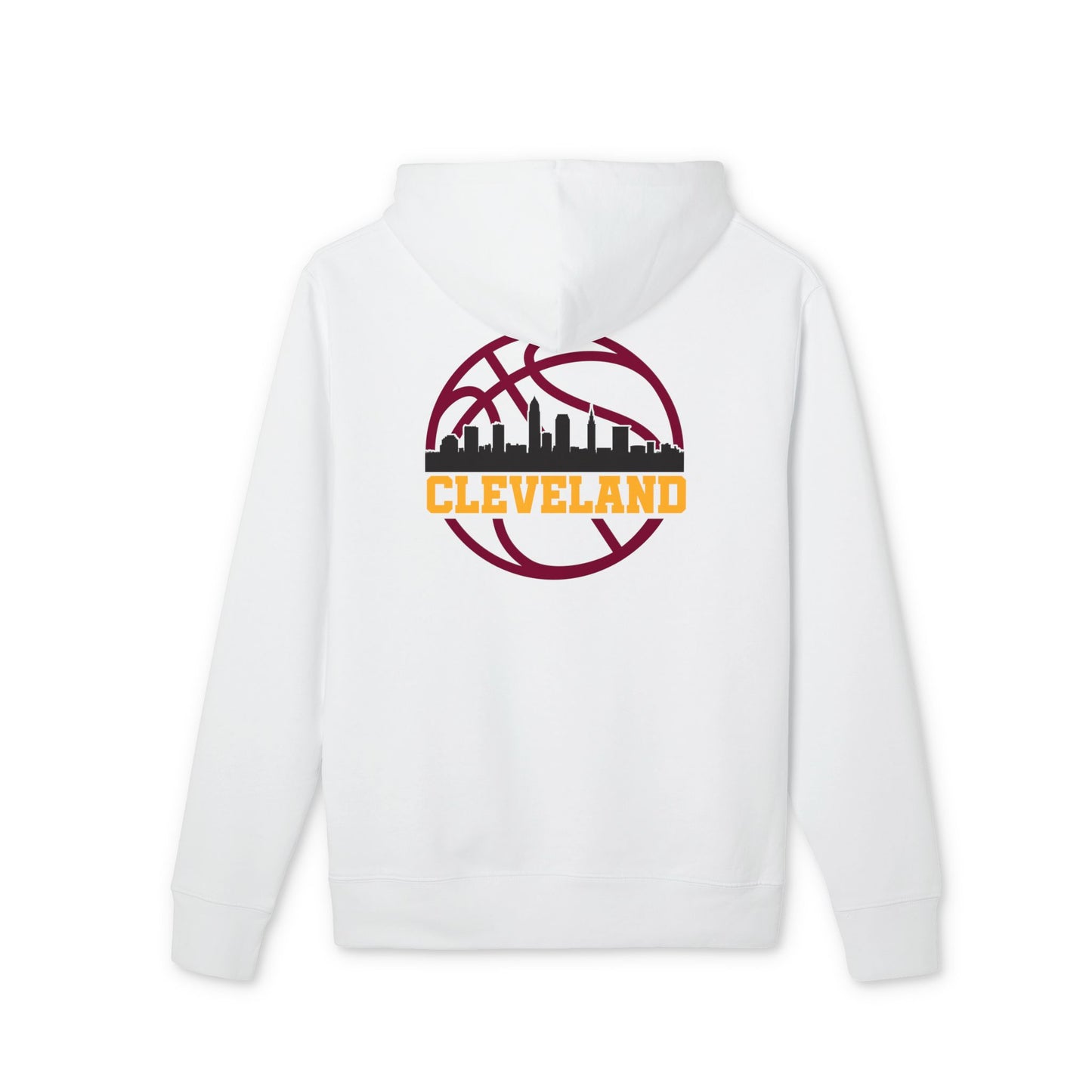 Cleveland Skyline Basketball Hoodie — City Pride Pullover