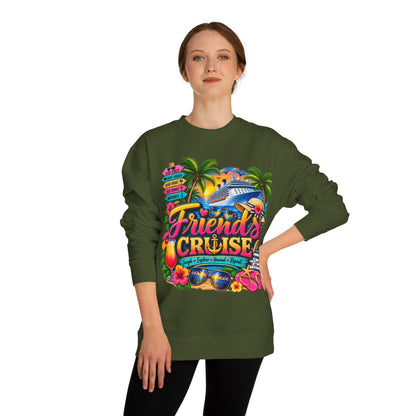 Friends' Cruise Sweatshirt — Tropical Vacation Crewneck