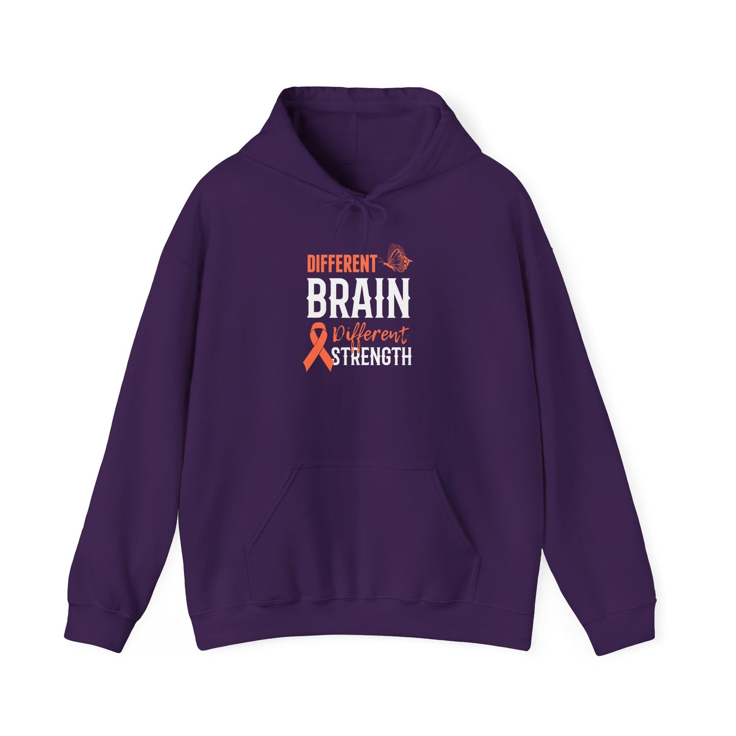Different Brain Different Strength Hoodie