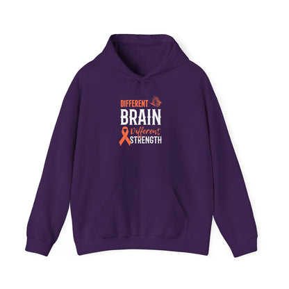 Different Brain Different Strength Hoodie
