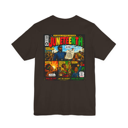 Juneteenth Comic-Style T-Shirt — Retro Celebration Tee