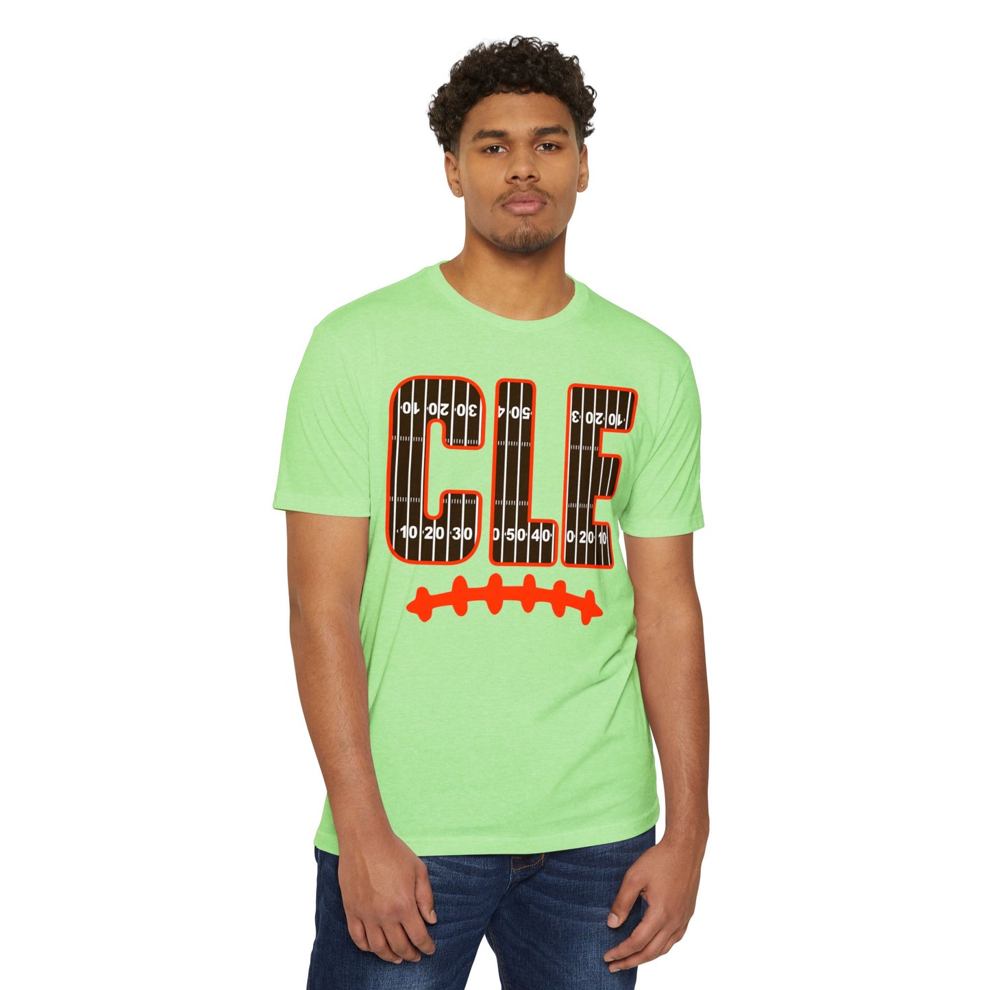 CLE Hometown Football-Inspired Tee