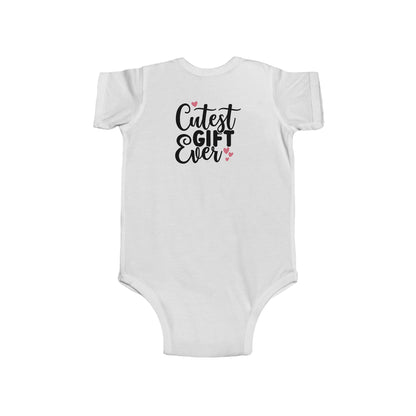 Infant Bodysuit "Cutest Gift Ever" – New Baby Shower & Arrival Onesie