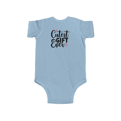 Infant Bodysuit "Cutest Gift Ever" – New Baby Shower & Arrival Onesie