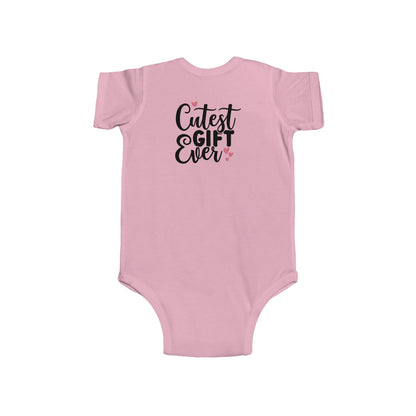 Infant Bodysuit "Cutest Gift Ever" – New Baby Shower & Arrival Onesie