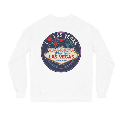 Las Vegas Welcome Sign Sweatshirt – Retro "I  Las Vegas" Crewneck