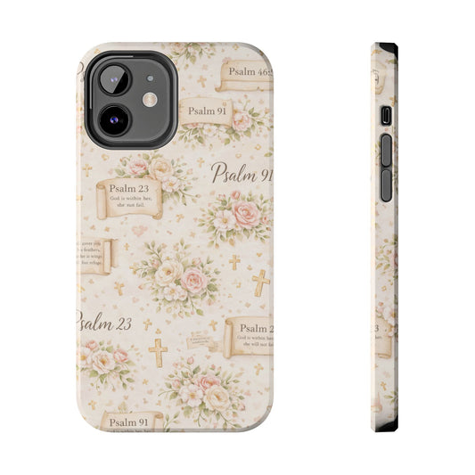 God Is Within Her Phone Case | Christian Floral iPhone Case