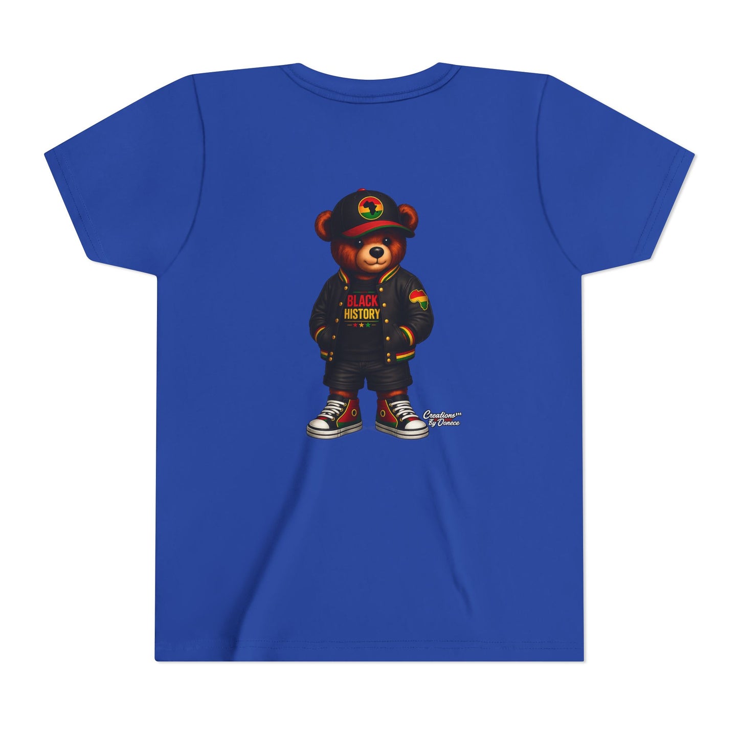 Kids 'Black History' Streetwear Bear Tee