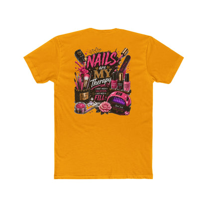 Nails Are My Therapy T-Shirt — Nail Tech & Manicurist Graphic Tee