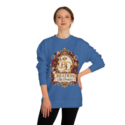 Creations By Denece Gold Emblem Sweatshirt