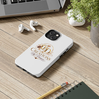 BD Creations By Donece Elegant Logo Tough Phone Case — Protective iPhone Cover