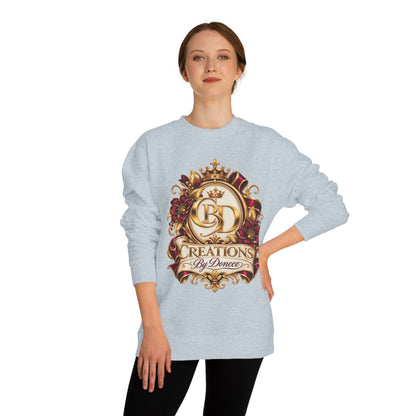 Creations By Denece Gold Emblem Sweatshirt