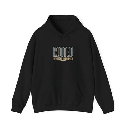 Rooted testimony apparel Hoodie | faith streetwear, bold type