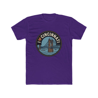 I Heart Cincinnati Tee — Cincinnati Skyline Crew T-Shirt