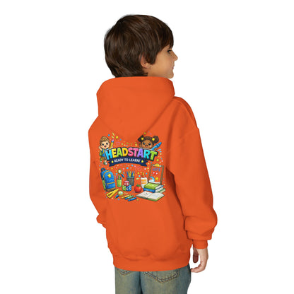 Head Start Kids Hoodie – 'Ready to Learn' Back-to-School Youth Sweatshirt