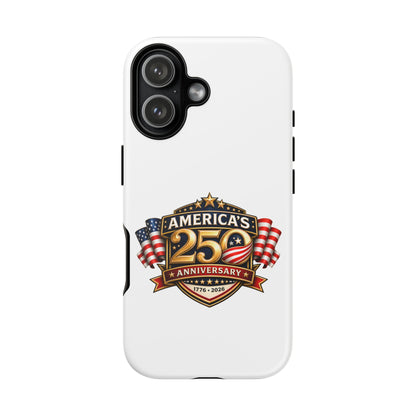 25th Anniversary Patriotic Phone Case — America’s Celebration Design