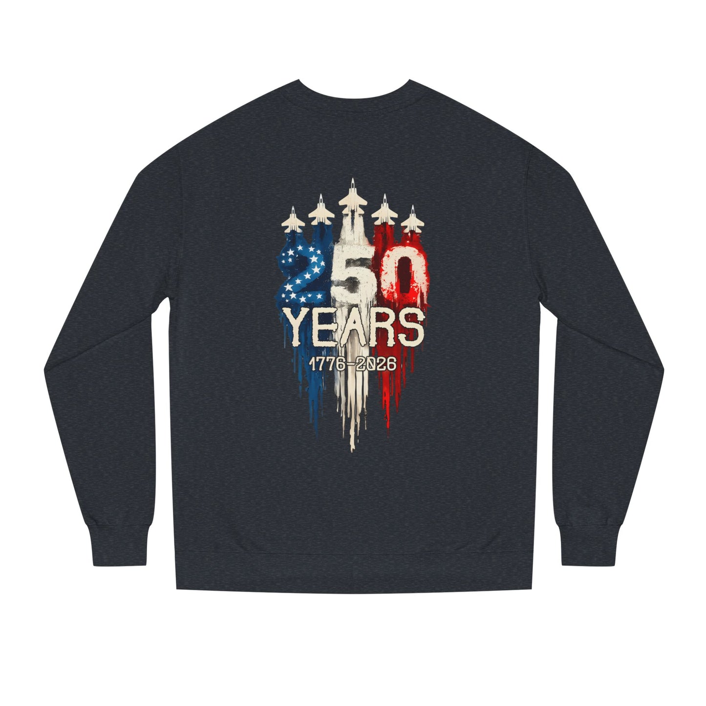 50 Years Anniversary Sweatshirt — Patriotic USA Flag Design (1971–2021)