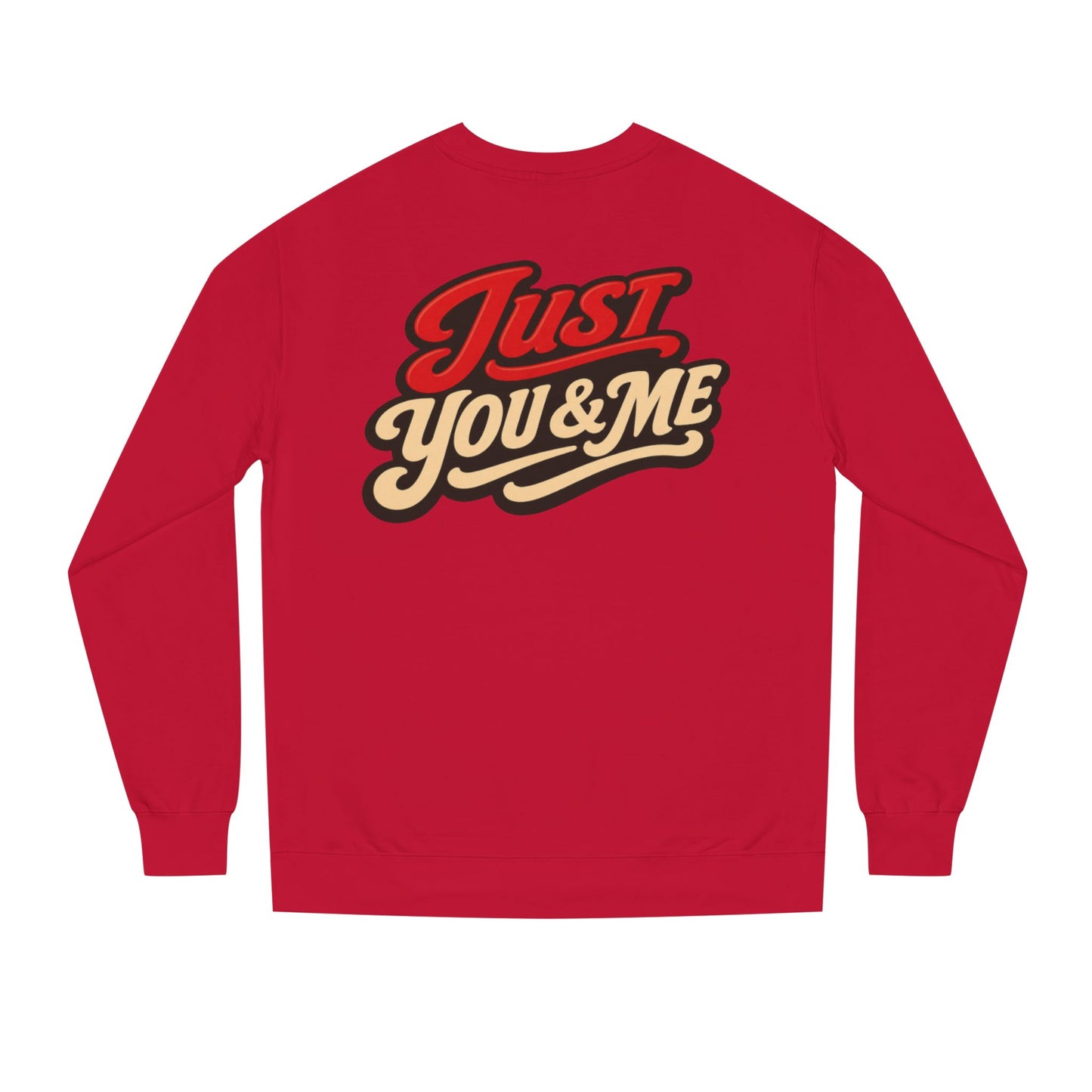 Just You & Me Sweatshirt – Retro Couples Crewneck