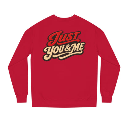 Just You & Me Sweatshirt – Retro Couples Crewneck