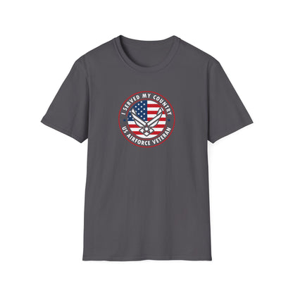 I Served My Country Us Airforce Veteran T-Shirt