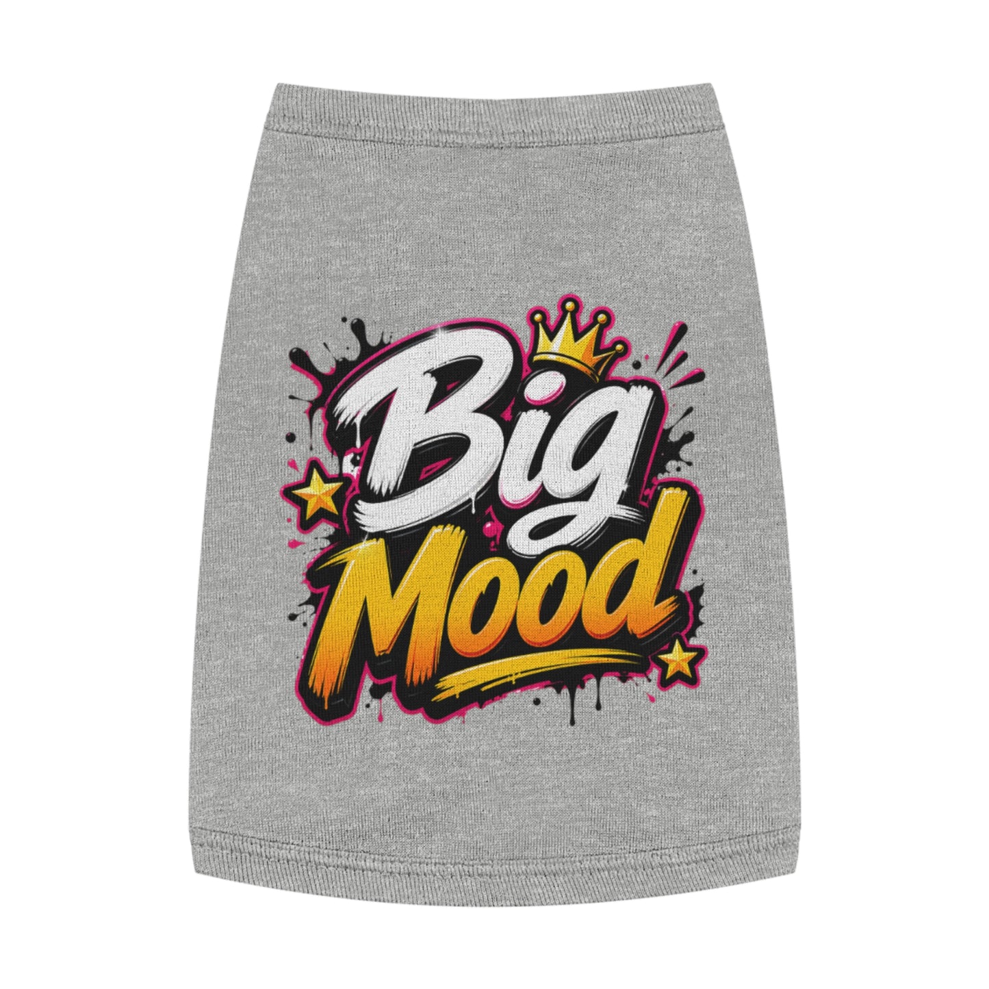 Big Mood Pet Tank Top — Cute Graphic Dog & Cat Shirt
