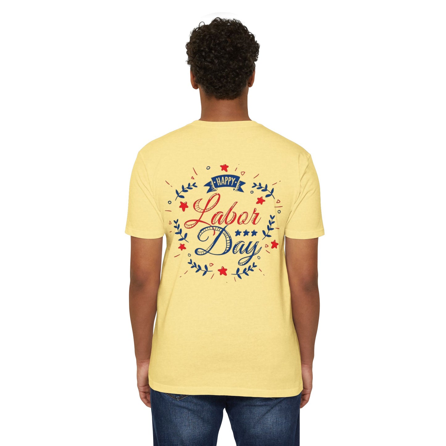 Labor Day T-Shirt – "Happy Labor Day" Patriotic Holiday Tee