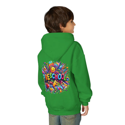 Preschool Kids Hoodie — Colorful Back-to-School Preschool Design