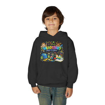Head Start Kids Hoodie – 'Ready to Learn' Back-to-School Youth Sweatshirt